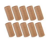 PENIKOKO 10 pièces Lot de Tubes Cylindriques Kraft avec Bouchon Boîte de Rangement Élégante pour Flacons Huile Essentielle Emballage Cadeau Minimaliste pour Thé Encens et Bougies