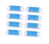 PENIKOKO 10 pièces Remplacement pour Râpe Électrique Accessoires Ergonomiques Étanches pour Soin des Callosités et Élimination Peau Morte Compatibles Outil Exfoliateur Pédicure Bleu Ciel