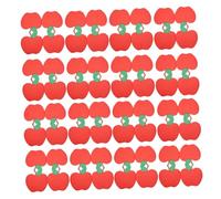 PENIKOKO 100 Pièces Apple Napkins For Back To School Season Disposable Paper Dinner Tissues With Die Cut Edges First Day Of School Party Supplies For Classroom And Home Use
