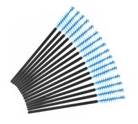 PENIKOKO 100 pièces Brosses de Nettoyage pour Mangeoire Mini Brosse Compacte à Embout Unique Portable pour Rainures Fenêtres et Accessoires Durables pour Abreuvoir Oiseaux