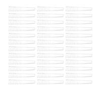 PENIKOKO 100 Pièces Lot de Capuchons Protecteurs Silicone Transparents pour Embouts de Pinces à Épiler Compatibles Extensions Cils Protection Hygiénique pour Salon et Usage Professionnel