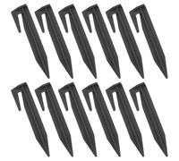 PENIKOKO 100 pièces Piquets de Tente Camping Robustes Légers et Résistants Piquets de Fixation pour Sols Extérieurs et Jardins Accessoires Indispensables pour Tente de Camping