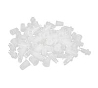 PENIKOKO 100pièces Connecteurs De Câbles Électriques Presse-étoupes pour Fixation De Câbles Clips pour Plafonniers Pinces De Fixation De Cordon Anti-Traction