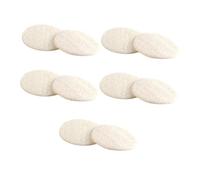 PENIKOKO 10pièces Lot De Tampons Luffa Pour Exfoliation Visage Éponges Luffa Naturelles Pour Nettoyage Profondeur Et Gommage
