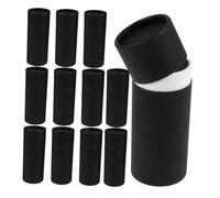 PENIKOKO 12 Pièces Boîtes de Tubes Papier pour Bouteilles Huile Essentielle Élégant et Polyvalent Noir pour Stockage et Raffinés