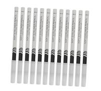 PENIKOKO 12 pièces Eyeliner Blanc Stylo Maquillage Sourcils Crayons Haute Précision Portable pour Dessiner Ligne des Yeux et Souligner Regard
