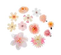 PENIKOKO 12 Pièces Flower Shaped Hair Clips Set For Women Bohemian And Floral Hairpins Elegant Accessories For Weddings Anniversaries And Festivals