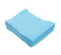 PENIKOKO 125pièces Tapis De Manucure Jetable Bleu Ciel Lot De Tampons Pour Nail Art Fournitures De Salon Outil Entraînement