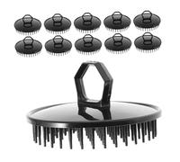 PENIKOKO 15 Pièces Travel Hair Brushes Portable Soft Plastic Scalp Massaging Comb For Gentle Shampooing And Quick Drying Compact For The Care