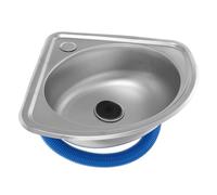 PENIKOKO 1ensemble Évier De Cuisine Pour Camping-car Acier Inoxydable Évier Mural Compact Pour Laver Légumes Vaisselle Et Mains Pour Caravane Et Fourgon Aménagé