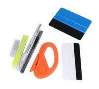 PENIKOKO 2 Ensembles Kit Professionnel de Raclette et Cutter pour Film Teinté Voiture Outil de Pose Autocollant et Mouilleur pour Vinyle Wrapping pour Installation sans Rayure