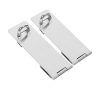 PENIKOKO 2 ensembles Loquet de Sécurité Acier Inoxydable Robuste pour Portes Verrouillage Compact et Facile à Utiliser Lot pour Portes Anciennes Portails et Armoires