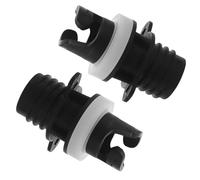 PENIKOKO 2 Pièces Adaptateur de Pompe Gonflable Connecteur Air Étanche Rapide pour Bateaux Pneumatiques Convertisseur Valve Paddle Installation Facile