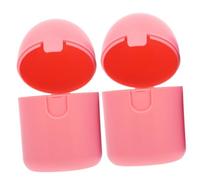 PENIKOKO 2 pièces Boîte de Rangement Stérilisante pour Cup Menstruelle et Accessoires Femmes Protection Intime Portable et Multifonction Rose