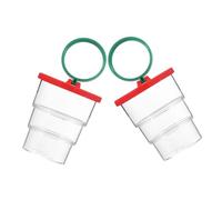 PENIKOKO 2 pièces Boîte Observation Insectes Kit Exploration Extérieur Loupe Agrandissement Scientifique Garçon Fille Jardin