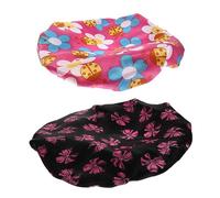 PENIKOKO 2 pièces Bonnet de Sommeil Satin pour Garçon Fille Large Bord Élastique Protection Cheveux Mixte Fille Garçon Confortable et Respirant pour Nuit