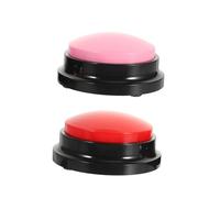 PENIKOKO 2 pièces Boutons Parlants pour Chiens Boutons Enregistrables pour Communication Interactive Éducatif pour Dressage et Lien avec Animaux de Compagnie