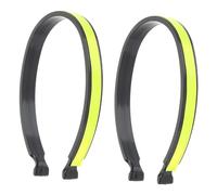 PENIKOKO 2 pièces Clip Pantalon Réfléchissant Pinces Résistantes et Durables Bandes de Sécurité pour Cyclisme Faciles à Utiliser Fixer Pantalon