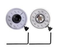 PENIKOKO 2 Pièces Jauge Angle Numérique pour Clé Dynamométrique Outil de Mesure de Couple Précis et Réglable Indicateur Angle pour Mécaniciens et Réparation Automobile