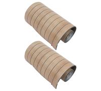 PENIKOKO 2 Pièces Lot de 2 Panneaux Adhésifs Muraux 3D Imitation Chêne 40X300 CM, Autocollants Imperméables pour Salle de Bain, Décoratifs et Isolants, Épais pour Cloison et Rénovation