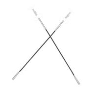 PENIKOKO 2 pièces Outil Déboucheur de Canalisation à Ressort Blanc Nettoyeur Tuyaux pour Évier Cuisine Salle de Bain et Outil de Nettoyage Ménager Cheveux et Déchets