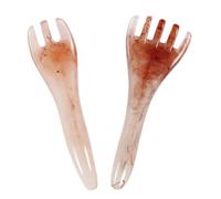 PENIKOKO 2 pièces Peigne de Massage Guasha pour Outils de Grattage Antipelliculaire Relaxation Musculaire et Soin Peau pour Tension et Vieillissement