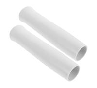 PENIKOKO 2 Pièces Protection Canne à PVC Blanc Manchon Insert Résistant UV pour Kayak Bateau Yacht Protège-Tube Léger