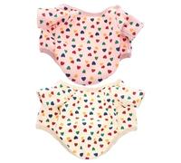 PENIKOKO 2 Pièces Pulls Doudou pour Petits Chiens et Chats Lot de Polaire Épaisse Chaud et Respirant Rose et Beige Vêtements Hiver Confortables pour Chiots et Félins
