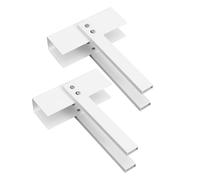 PENIKOKO 2 Pièces Serrure de Porte Double Acier Inoxydable Verrou de Sécurité Garçon Fille Compatible Portes Pliantes et Armoires Double Protection et Gain de Place