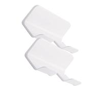 PENIKOKO 2 pièces Support Mural Sèche-cheveux sans Perçage Rack de Rangement Salle de Bain et Élégant pour Suspendre Sèche-cheveux Organiseur Pratique et Simple pour Salle de Bain