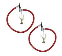 PENIKOKO 2 pièces Tuyau de Gonflage Flexible et Rallonge pour Pompe à Air Connexion Étanche pour Pneus Route et VTT