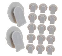 PENIKOKO 20 pièces Clips de Fixation Plastique pour Passage de Roue Auto Agrafes de Garniture de Carrosserie Robustes et Faciles à Installer Accessoires Automobile pour et Arrière
