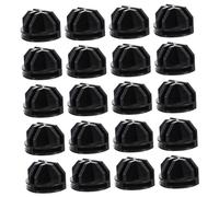 PENIKOKO 20 pièces Connecteurs Cube Abs pour Étagères Métalliques Modulaires Raccords sans Vis pour Meuble de Rangement Cubique Assemblage Flexible pour Armoire et Casier