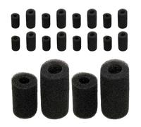 PENIKOKO 20 Pièces Éponges Filtre Aquarium Protection Entrée Eau Coton Blocage Micro-Particules Entretien Facile pour Réservoir Poissons