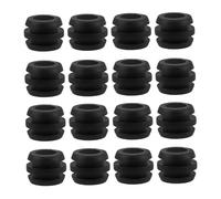 PENIKOKO 20 pièces Foosball Table Bushings Small Rubber Bumpers for Noise Reduction Fit Tabletop Soccer Machine Accessories