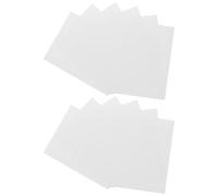 PENIKOKO 20 pièces Kit de Réparation PVC pour Murs et Bardage Autocollants Durables pour Taches Adapté à Mobile Home Skirting Facile à Appliquer Blanc