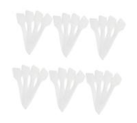 PENIKOKO 200 Pièces Spatule Transparente Visage Applicateur Masque et Crème Cosmétique Outil Beauté Pratique pour Application DIY Soins Peau Femme et Fille