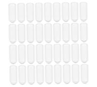 PENIKOKO 200pièces Embouts Caoutchouc pour Étagère Inférieure Petits Capuchons Revêtements pour Bandeau Coussinets pour Cache-boulons Embout Caoutchouc pour Accessoires de Coiffure