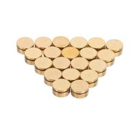 PENIKOKO 20pcs Toupies Rotatives pour Nail Art en Métal Or, Roulements à Haute Vitesse, Rotation 360°, Accessoires Portables pour Créations Ongles 3d et Usage Domestique