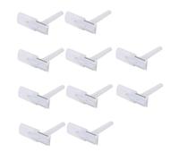 PENIKOKO 25 Pièces Rasoirs à Double Lame pour Épilation Accessoires de Voyage Pratiques Blanc