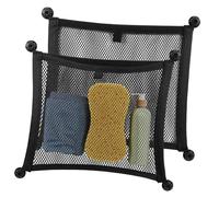 PENIKOKO 2pièces Filet De Rangement pour Coffre De Voiture Lot de Petits Filets Élastiques pour Chargement Intérieur Organiseur De Coffre