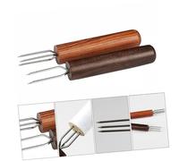PENIKOKO 2pièces Moxibustion Extension Fork Moxa Warm Prolong Tool Portable for Full Use of Moxa Roll