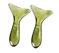PENIKOKO 2pièces Outils De Massage Deux Pour Grattage Et Détente Du Corps Accessoire Tui Pour Soulagement Des Douleurs Au Cou Et Au Relaxation Faciale Et Libération Des Méridiens