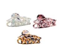 PENIKOKO 3 pièces Barrettes Vintage Grandes Antidérapantes pour Cheveux Épais Lot de Pinces à Cheveux Octopus Clips Élégantes