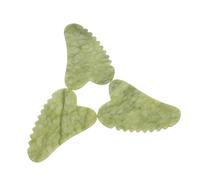 PENIKOKO 3 Pièces Gua Sha Facial Massage Board Set Heart-shaped Jade Scraping Tool For Skin Care Portable And Travel-friendly Face Guasha Tool For Improved Skin Texture And Fine Line