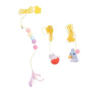 PENIKOKO 3 pièces Jouets Suspendus Amusants pour Jouets à Plumes Interactifs pour Intérêt des