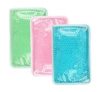 PENIKOKO 3 pièces Pack de Compresses Gel Chaud Froid Réutilisables avec Sangle Poche Gel Froid pour Épaule Cou Tête Thérapie Compresses Froides et Chaudes Polyvalentes