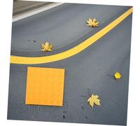 PENIKOKO 3 Pièces Pavés Tactiles PVC Antidérapants pour Voies Aveugles Carreaux de Revêtement Durables et Résistants Aux Intempéries Installation Facile pour Trottoirs et Chemins Sécurisés