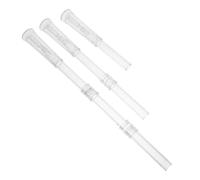 PENIKOKO 3 Pièces Pompe Petite Fontaine Transparente avec Buse Spray Forme de Champignon pour Bassins Intérieur Aquarium et Accessoires de Table Eau
