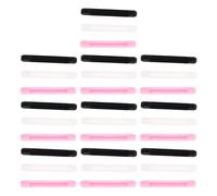 PENIKOKO 30 Paires Lot de Embouts Silicone pour Branches de Lunettes Antidérapants Confortables et Doux Protège-branches pour Lunettes Maintien Sécurisé Pression Auriculaire